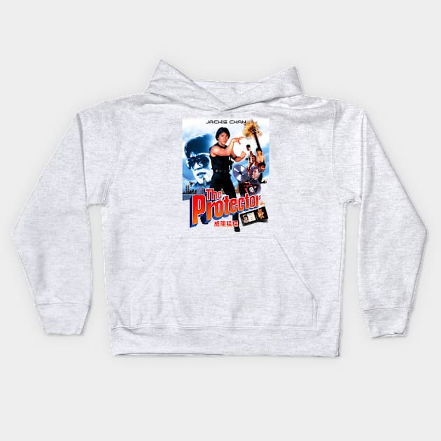 Jackie Chan: THE PROTECTOR (Eagle Claw) Kids Hoodie by HKCinema